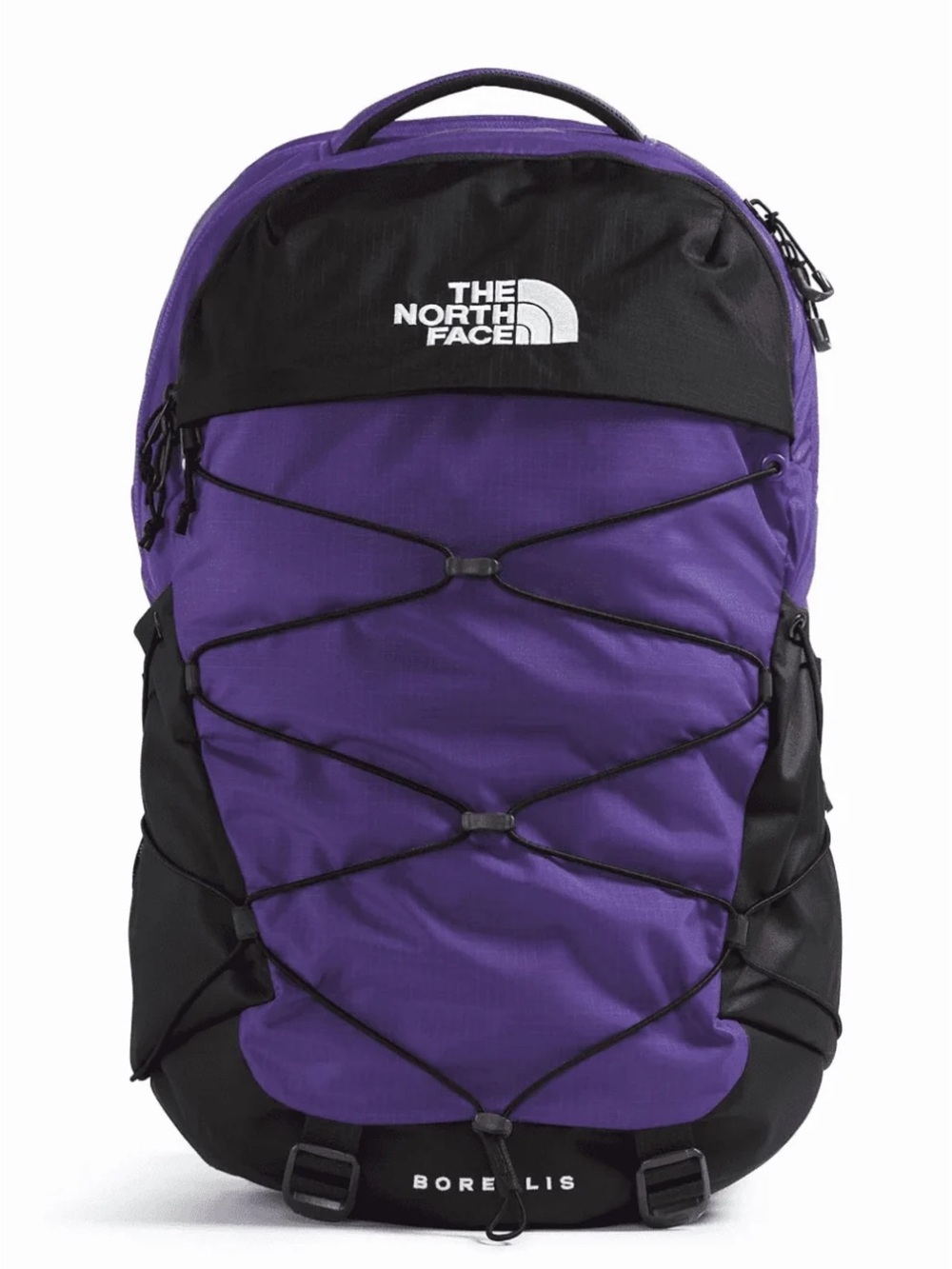 NWT The North Face Women's 28L Borealis Backpack- Peak Purple/TNF Black
